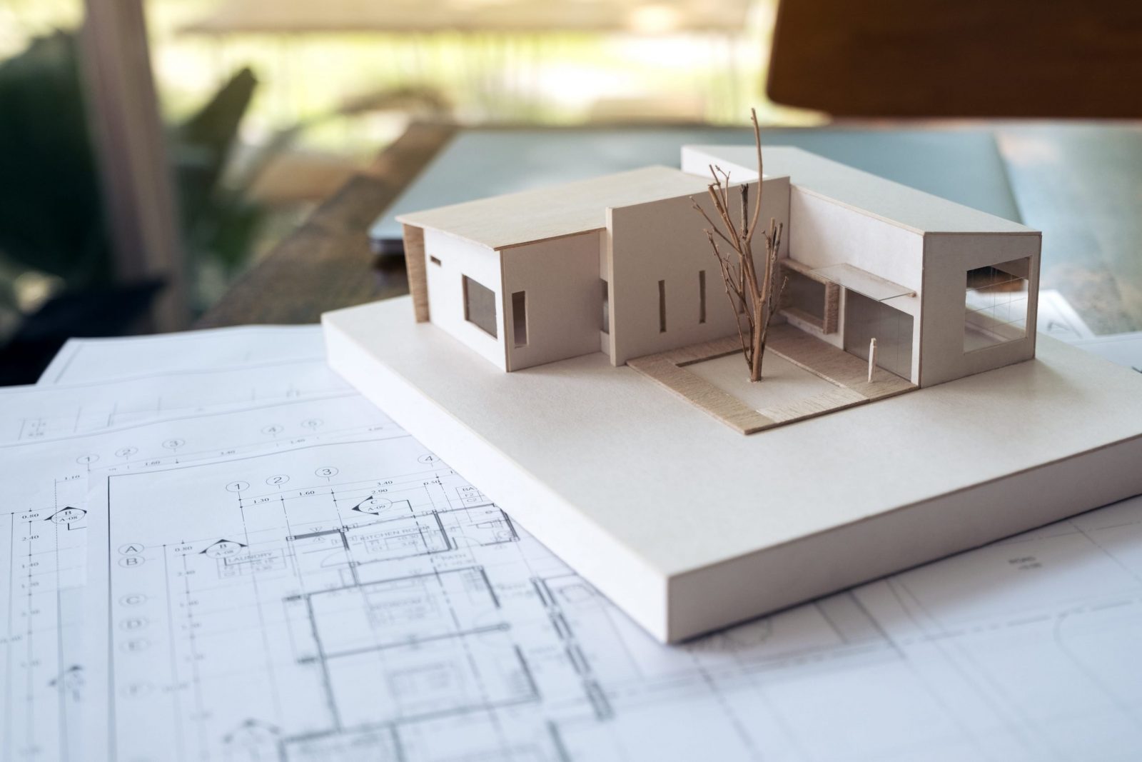 architectural model aalofts design scaled