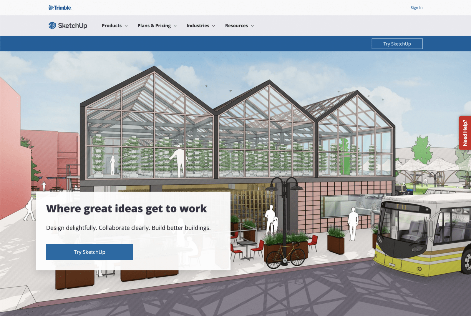 sketchup greeting page aalofts design