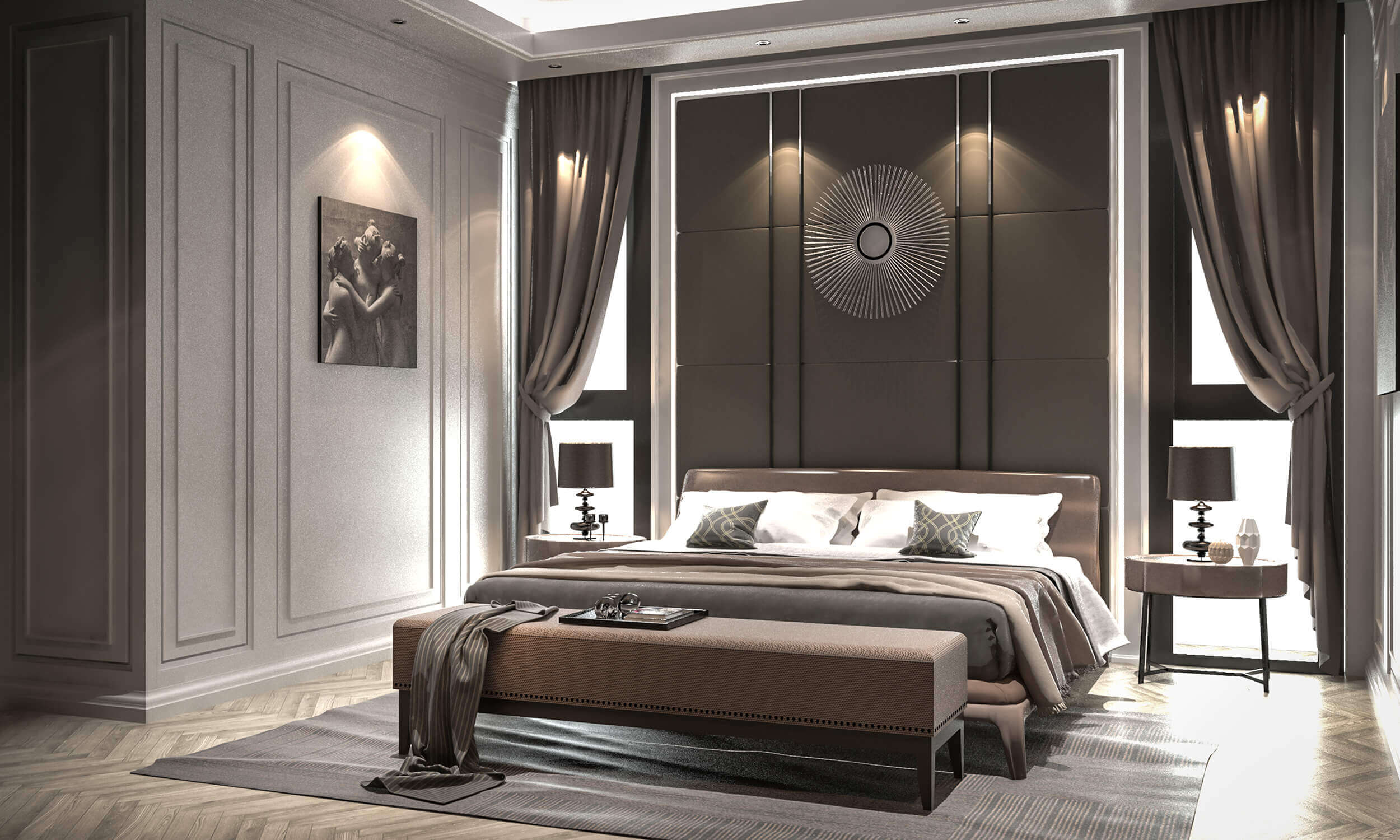 Brown Luxury Interior Design