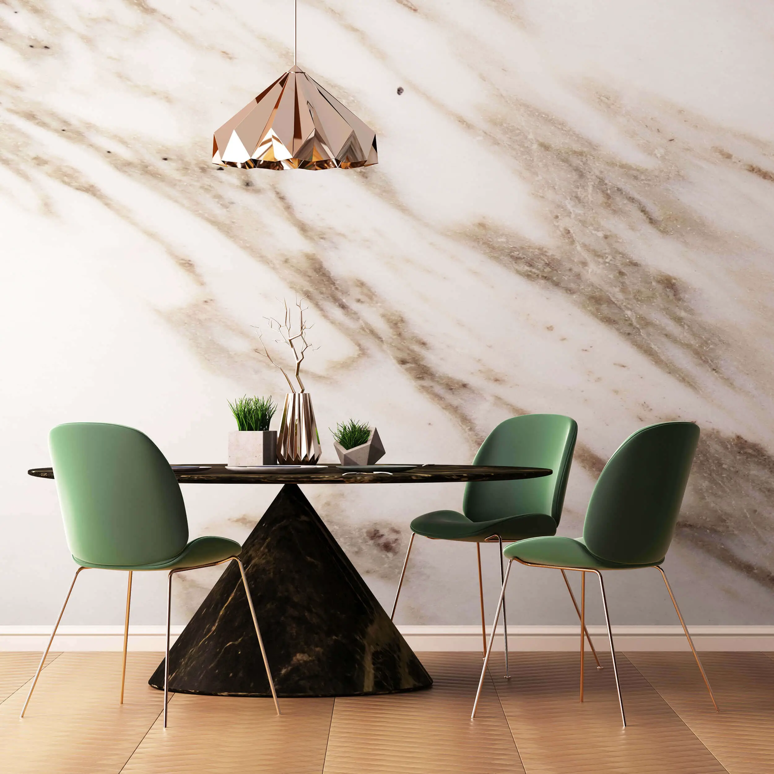 Contemporary Dining Room Interior Concept